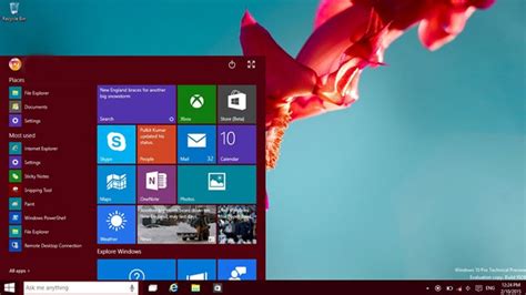 Hands On With The Windows 10 Technical Preview Resource Centre By