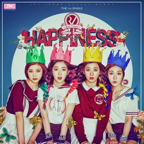 Red Velvet The 1st Single Happiness By Diyeah9tee4 Red Velvet Happiness Album Cover Seulgi