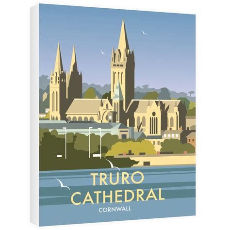 Truro Cathedral Canvas Posters Uk Railway Posters Poster Ads Graphic