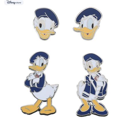 Donald And Daisy Duck Boxed Pin Set At Disney Store Japan Disney Pins Blog