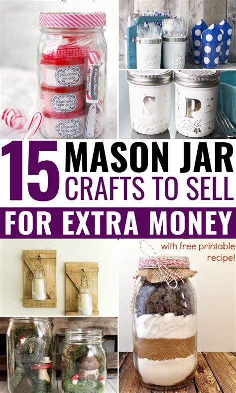 15 diy mason jar crafts to sell for extra cash that you need to know about artofit