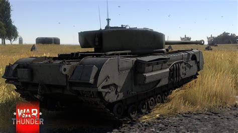 War Thunder Churchill Mkvii Unstoppable Ground Forces Gameplay Youtube