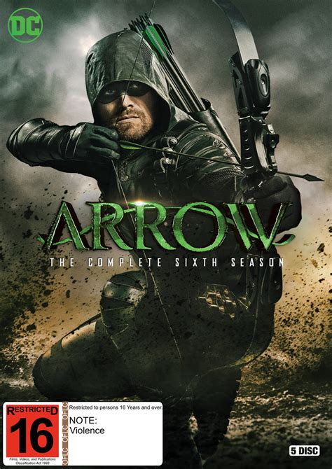 Arrow Season 6 Dvd Buy Now At Mighty Ape Nz
