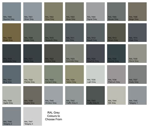 Ral Agate Grey Google Search Paint Color Chart Exterior House Remodel