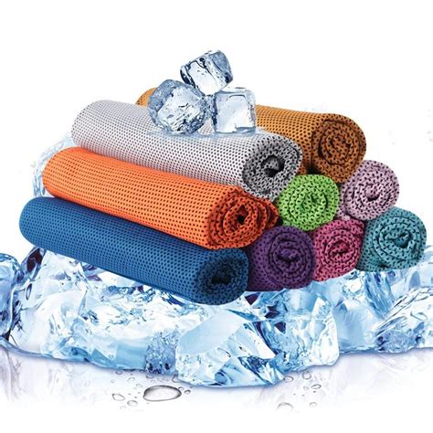 Creative Cold Towel Exercise Sweat Summer Ice Towel 9030cm Sports Ice