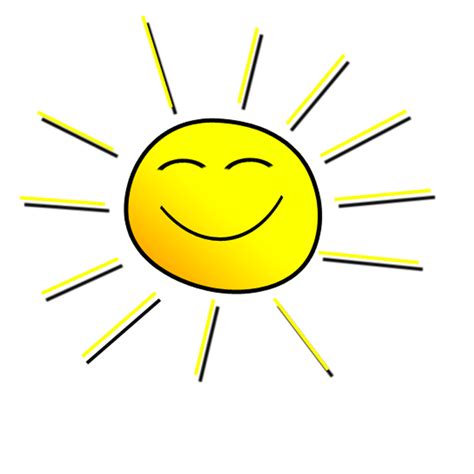 Smiling Sunshine Clipart Best