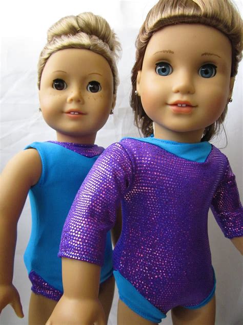 leotard pdf sewing pattern for 18 inch dolls like american etsy
