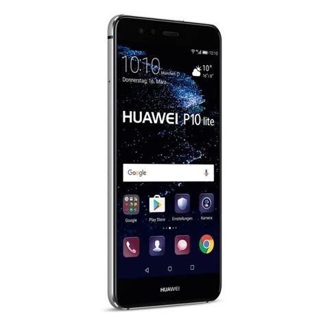 Huawei P10 Lite 52 Mobile Phone Midnight Black Buy Online