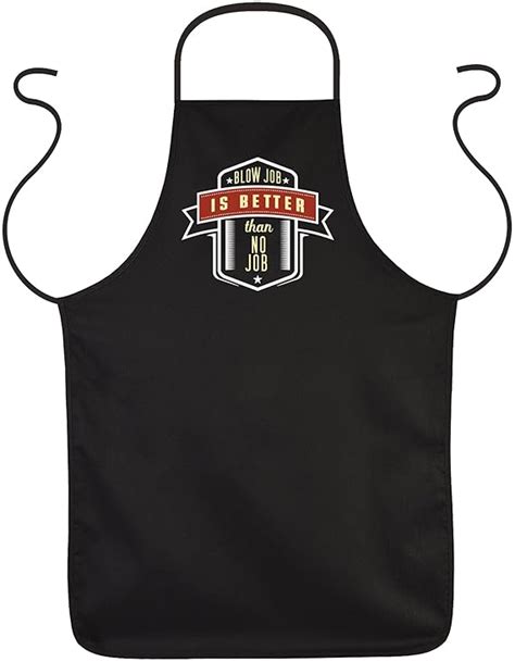 Fun Sex Apron For Men And Women Blow Job Is Better Barbecue Apron