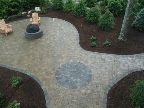 Lakeside Patio And Fire Pit Contemporary Patio Boston By