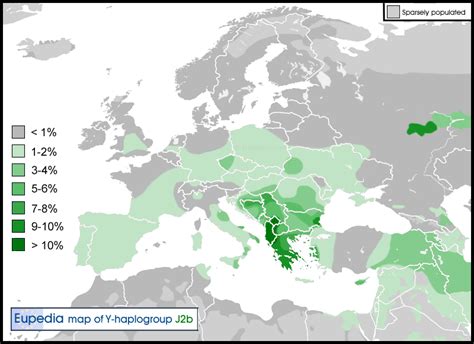 These would be larger than native american tribes, encompassing members of many how cool is that to know! Haplogroup J2b1 - M205 ("Balkan cluster")