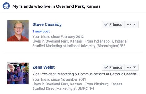 Under filters, select people > friends of friends. How Can I Find Facebook Friends by Location? - Ask Dave Taylor