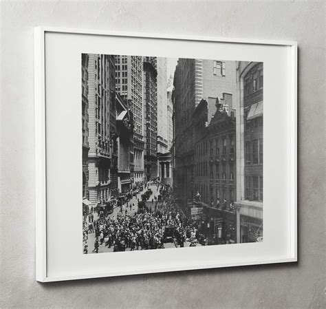 New York Curb Exchange 1916 Historic New York Photograph The Curious