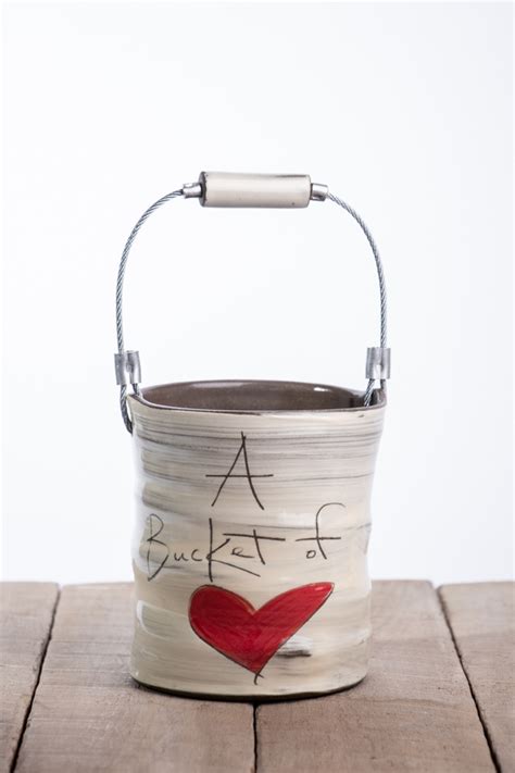 Bucket Of Love Heart Smalllarge