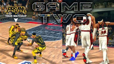 Nba 2k18 Ckz Pro Am X Throwback Comp Game 3 Vs Team Caution Game 2