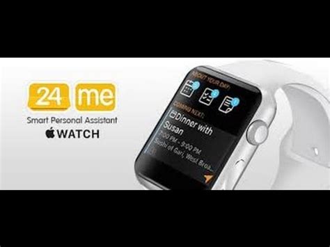 That is what makes billions of dollars for google, facebook, twitter, microsoft and, yes, even apple. 24me Apple Watch App Review and Demo - YouTube