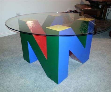 The N64 Logo End Table 6 Steps With Pictures Instructables