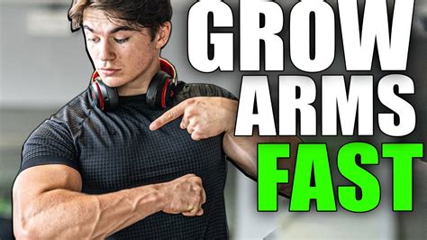 How To Easily Grow Your Arms Youtube