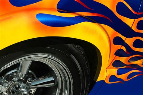 Hot Rod Flames Stock Photos Pictures And Royalty Free Images Istock