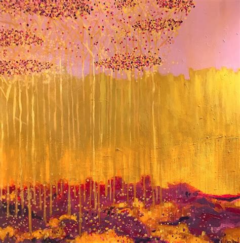 The Pink Forest By Bryan Boomershine 2020 Painting Acrylic On