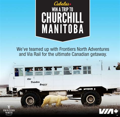 Weve Teamed Up With Frontiers North Adventures And Via Rail For The