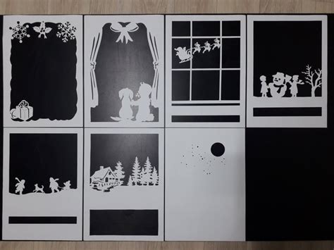 Pdf Free Papercut Light Box Templates - Michele tajariol