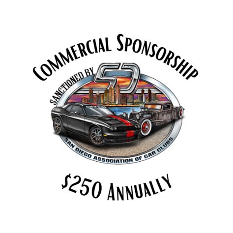 Commercial Sponsorship — San Diego Association Of Car Clubs