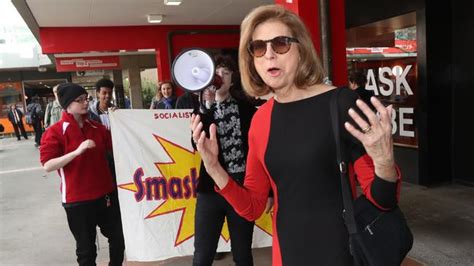 Controversial Columnist Bettina Arndt Met By Protesters At Uni Event