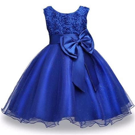 Fit And Flare Lace Kids Party Dress Girls Dresses Summer Girls Long