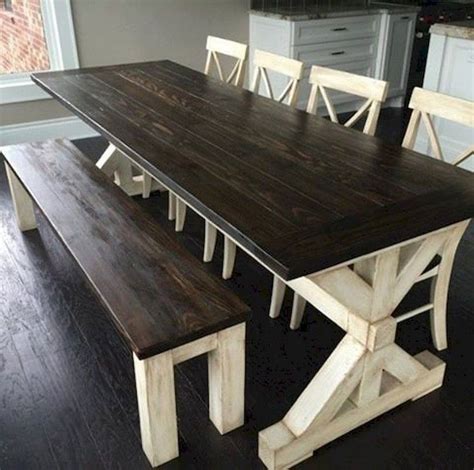 It's not unusual to have a kitchen table that punches below its weight. 50+ Unusual Vintage Farmhouse Dining Room Table Ideas in ...