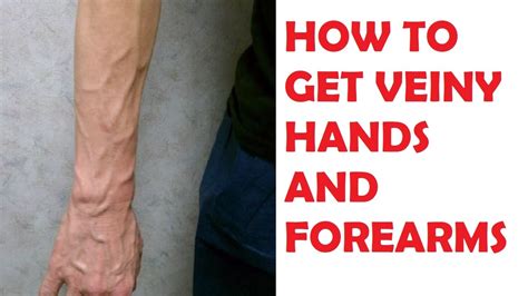 How To Get Veiny Hands And Forearms Best Exercises Youtube