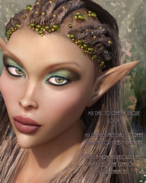 Tmli Fantasy Features 3d Models For Poser And Daz Studio