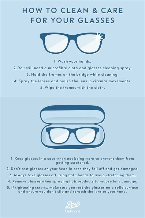 how to clean and care for your glasses in 2021 eye health facts eye facts glasses
