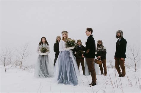 This Snowy Wedding Proves That Winter Is The Dreamiest Season