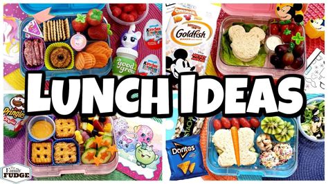 Awesome New Lunch Ideas 🍎 Making Your Lunches Youtube
