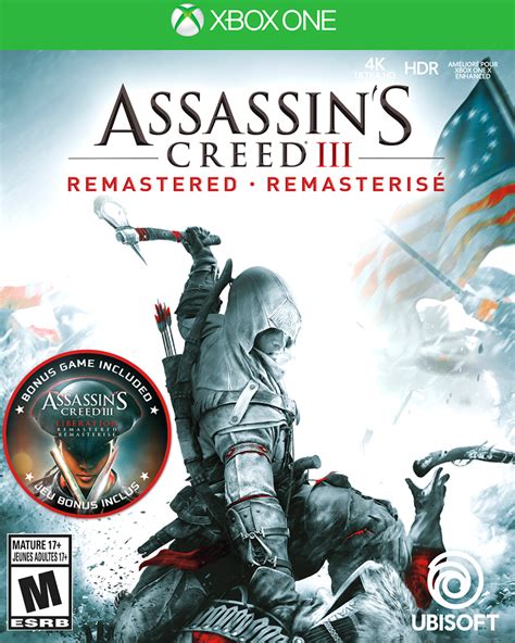 Assassins Creed Iii Remastered Xbox One Game Cool Tienda De