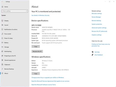 Dark Ranger Windows 11 Leaked Dev Build 219961 Consumer Edition