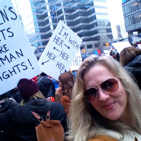 Natasha Stoynoff Speaks Out About The Womens March