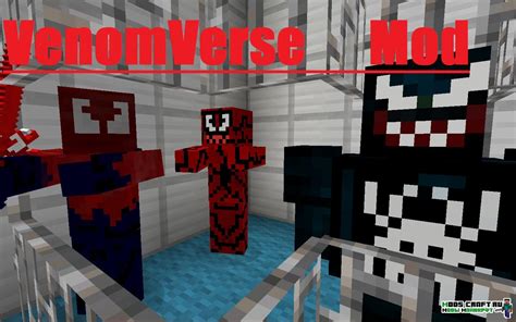 Мод на Венома Карнажа и Токсина Venomverse для Minecraft 164