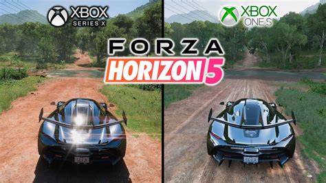 Forza Horizon 5 Xbox Series X Vs Xbox One S Comparativo Lado A