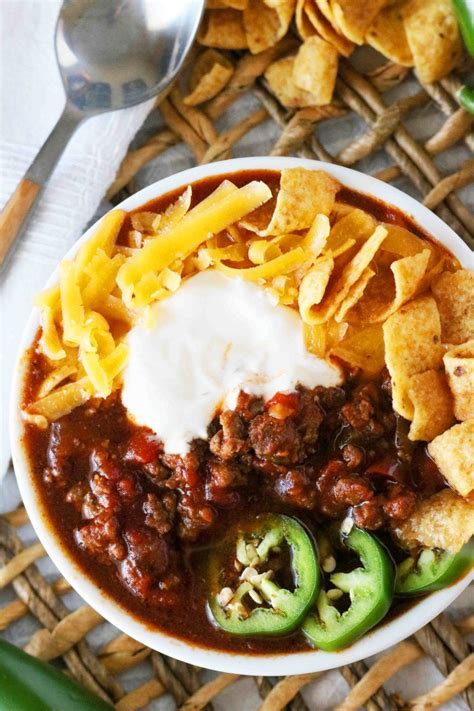 I made the mistake of. Texas Chili | Recipe | Food recipes, Chili recipes, Chili