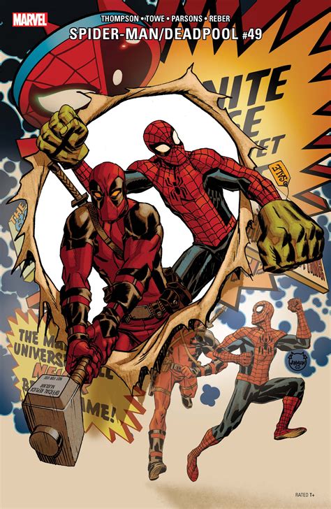 Spider Mandeadpool 2016 49 Comic Issues Marvel