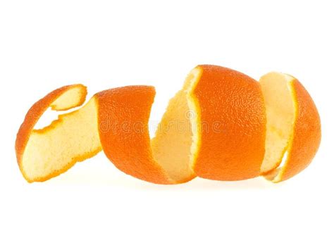 Skin Orange On A White Background Stock Photo Image Of Background