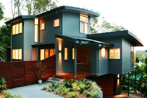 Kombinasi warna cat dinding luar rumah yang cerah minimalis. 10 Warna Cat Dinding Luar Rumah yang Cerah Terfavorit