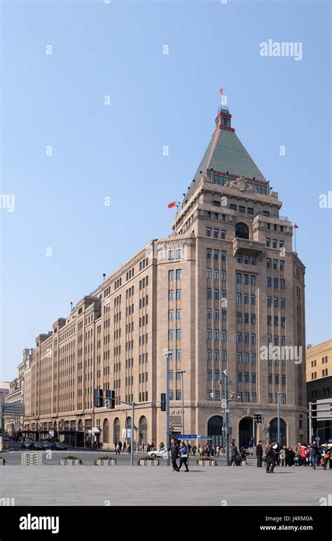No20 Of The Bund North Building Of Peace Hotel In Shanghai China