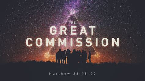 The Great Commission Hillcrest Baptist Church