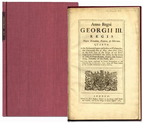 Lot Detail Original Printing Of The 1764 Sugar Act Act Responsible