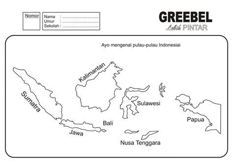 Peta Indonesia Mewarnai Gambar Peta Indonesia