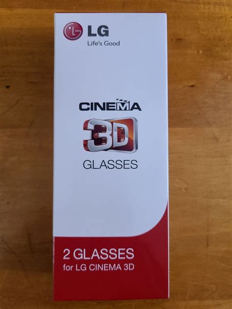 New Lg Cinema 3d Hdtv Active Glasses Ag F310 2 Pair Black Ebay