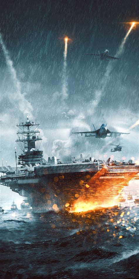 Warship Battle Video Game 10802160 Wallpaper 4k Military Wallpaper